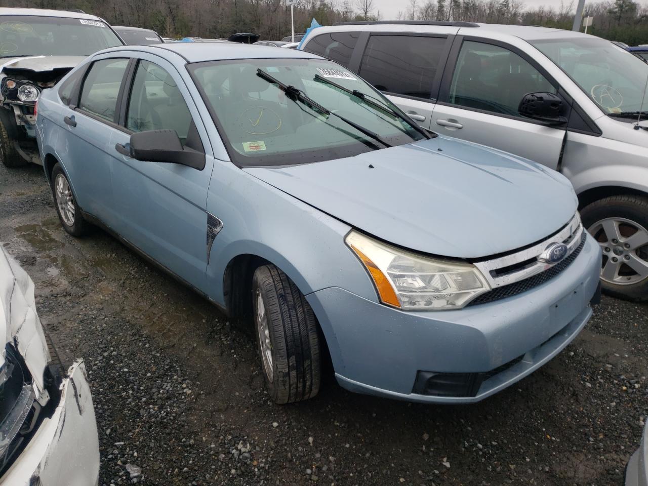 FORD FOCUS SE 2008 with VIN 1FAHP35N98W127090 - Photo from auction