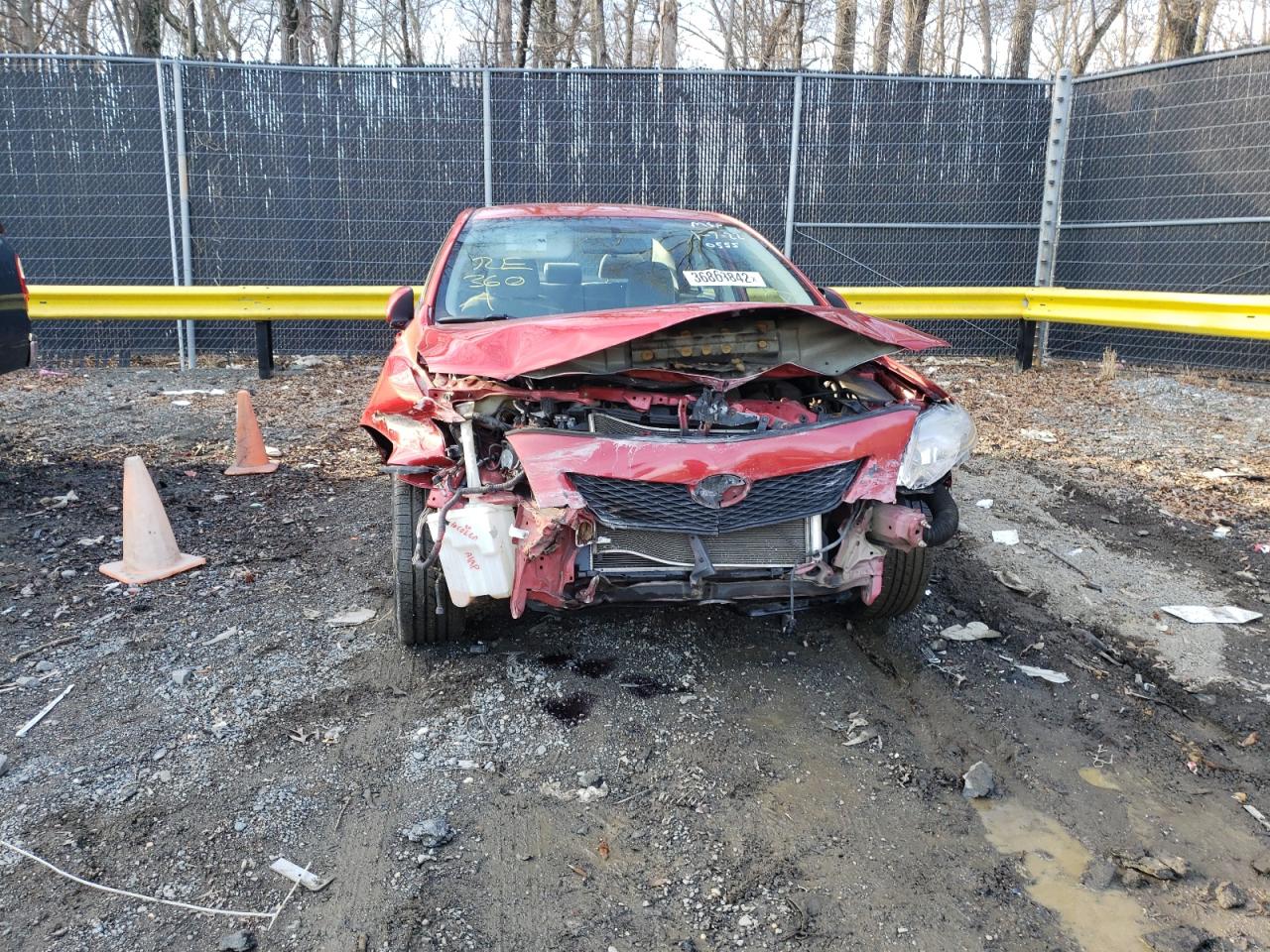 Photo 9 from auction – 2012 TOYOTA COROLLA BA with VIN 5YFBU4EE7CP020555