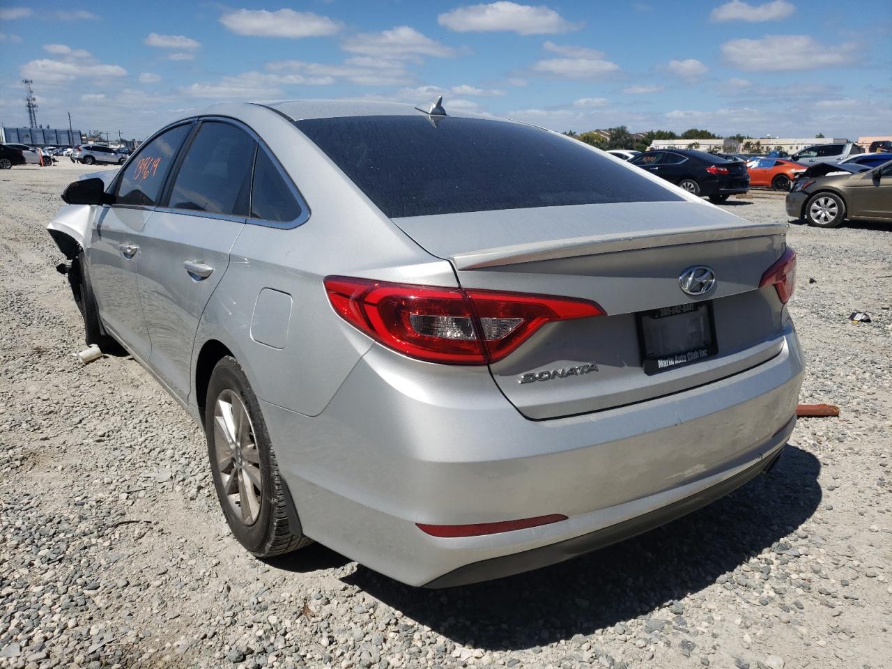 Photo 3 from auction – 2016 HYUNDAI SONATA SE with VIN 5NPE24AF6GH313819