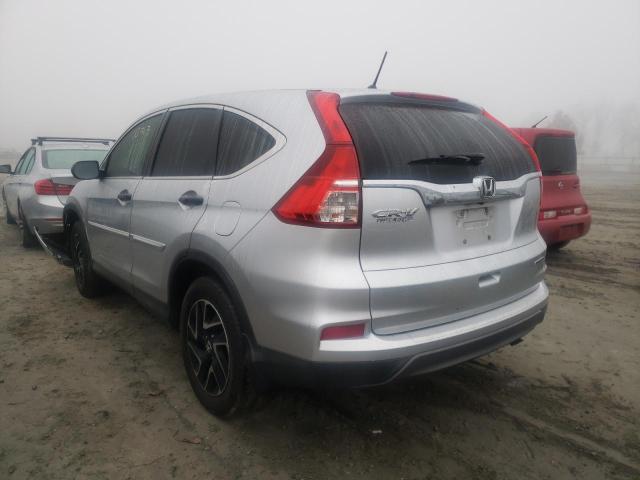 Photo 3 from auction – 2016 HONDA CR-V SE with VIN 2HKRM3H4XGH538044