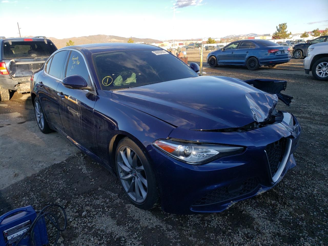 ALFA ROMEO GIULIA 2017 with VIN ZARFAEBN6H7537493 - Photo from auction