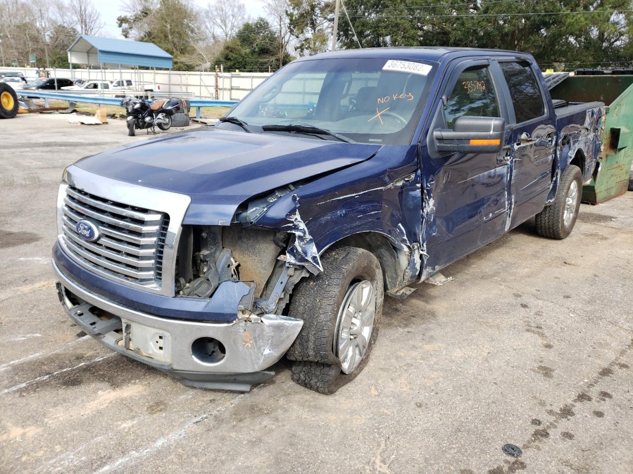 Photo 2 from auction – 2010 FORD F150 SUPER with VIN 1FTEW1C84AFB06851