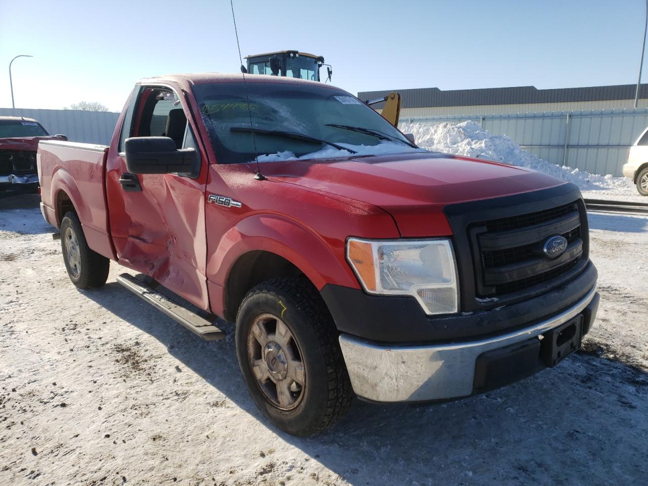 FORD F150 2014 with VIN 1FTMF1CM9EKD54485 - Photo from auction