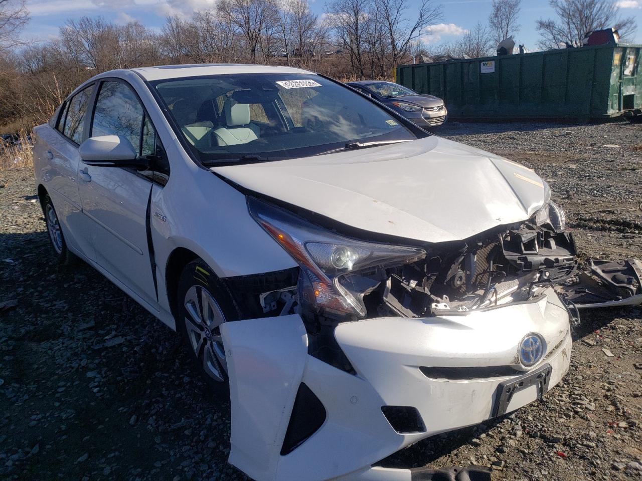 TOYOTA PRIUS 2016 with VIN JTDKARFU5G3000718 - Photo from auction