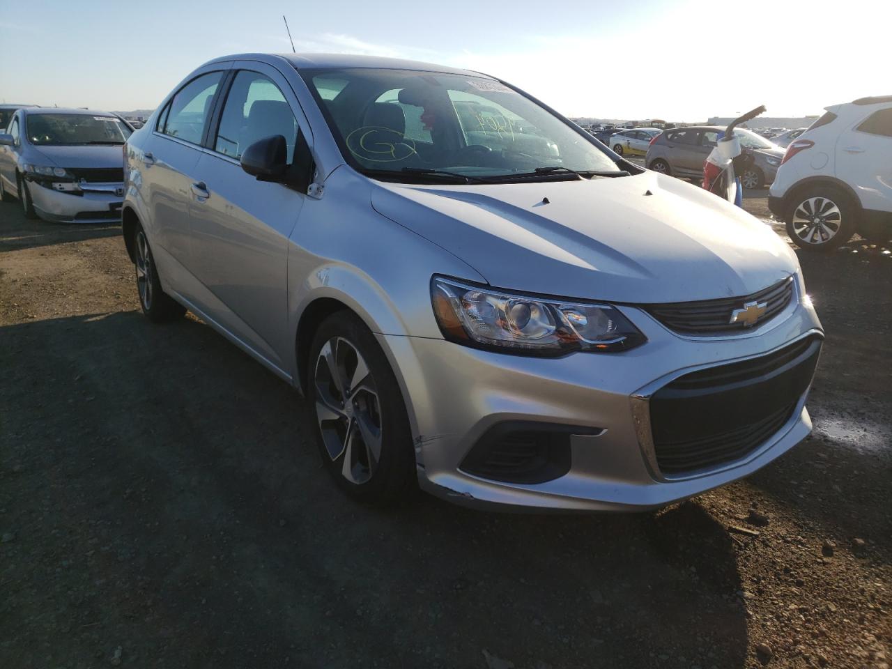 CHEVROLET SONIC PREM 2017 with VIN 1G1JF5SB3H4114618 - Photo from auction