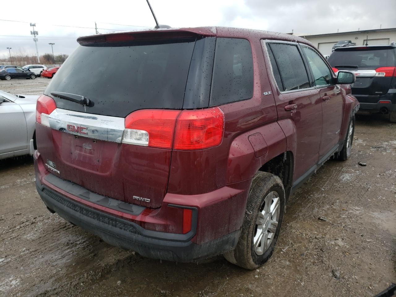 Photo 4 from auction – 2016 GMC TERRAIN SL with VIN 2GKFLSEK1G6352565