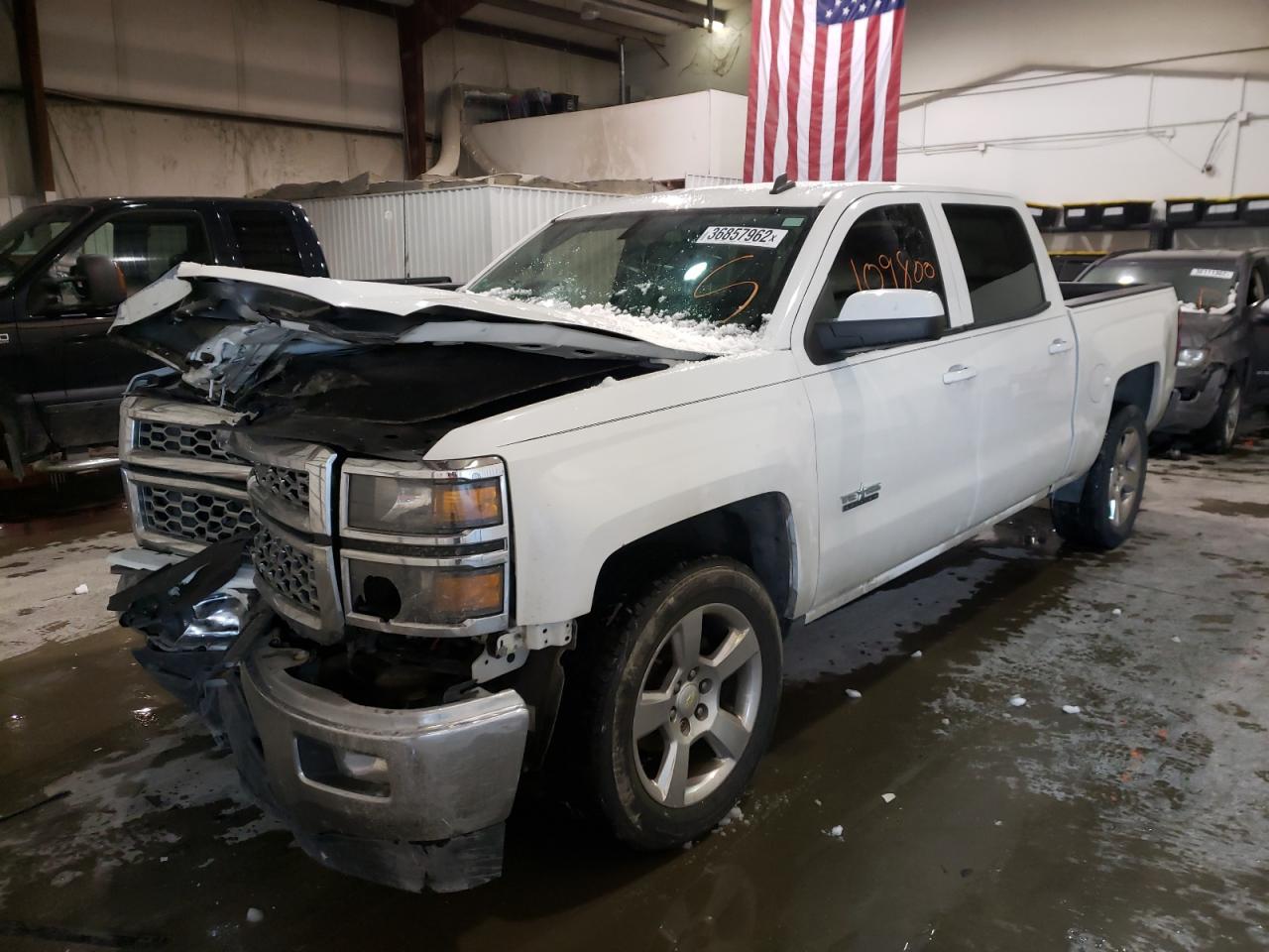 Photo 2 from auction – 2014 CHEVROLET SILVERADO with VIN 3GCPCREH3EG548019