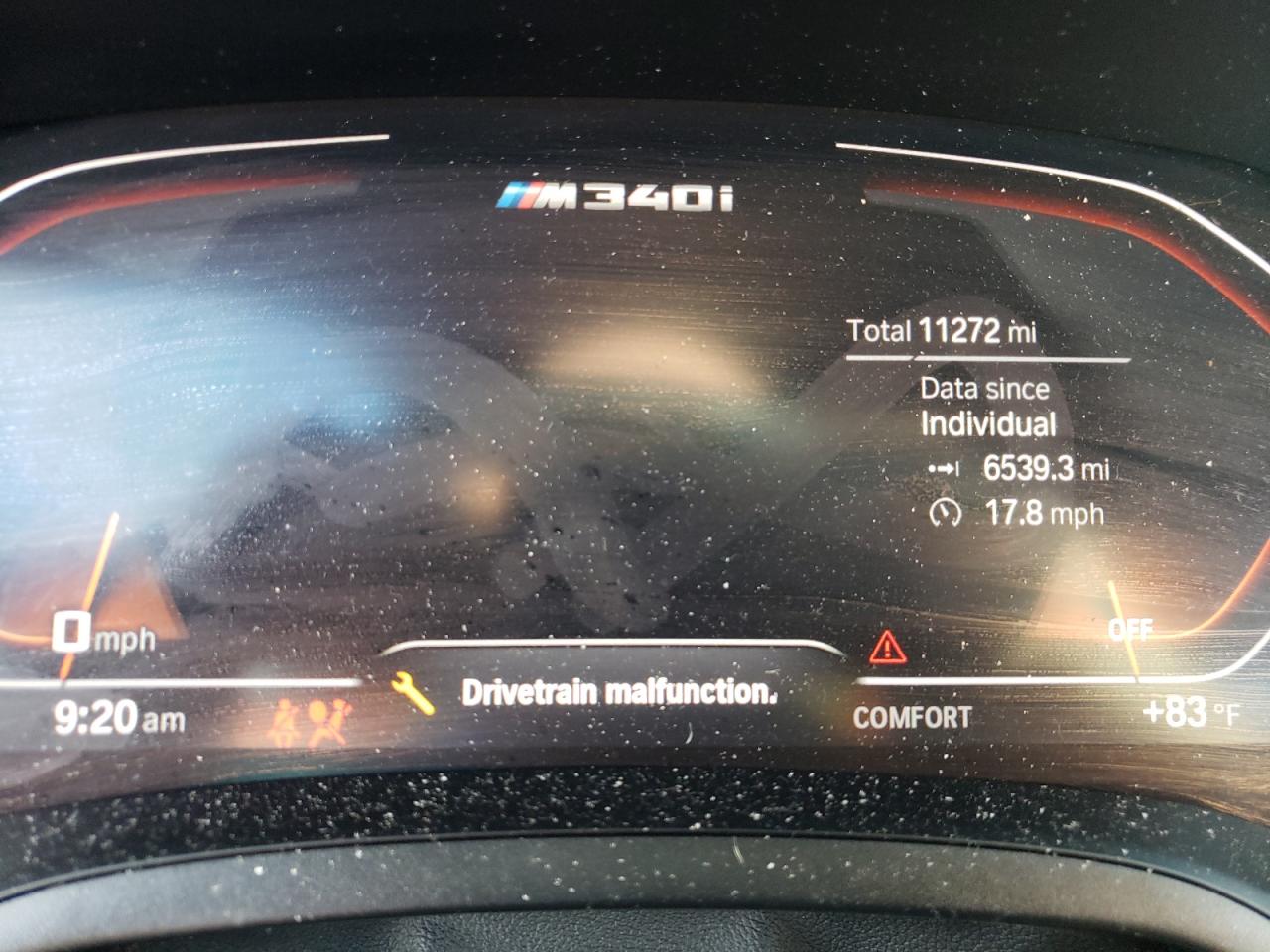 Photo 8 from auction – 2021 BMW M340I with VIN 3MW5U7J07M8B51945