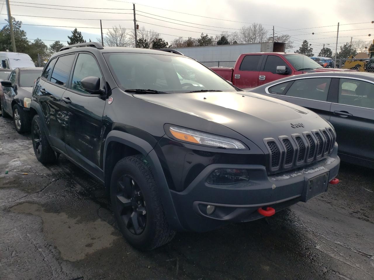 Photo 1 from auction – 2016 JEEP CHEROKEE T with VIN 1C4PJMBB1GW155648