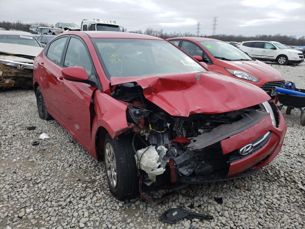 Photo 9 from auction – 2016 HYUNDAI ACCENT SE with VIN KMHCT4AE1GU943003