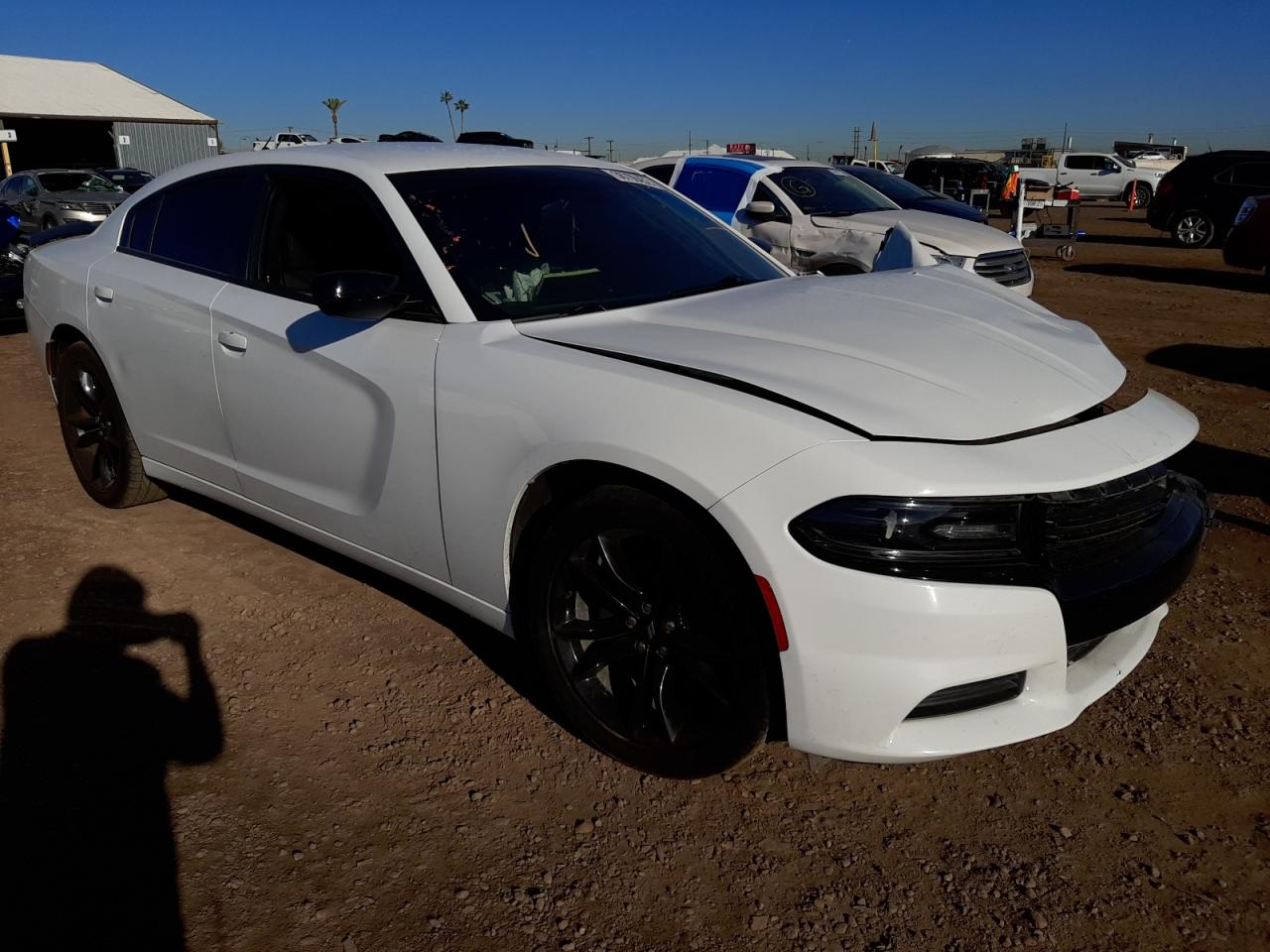 DODGE CHARGER SX 2018 with VIN 2C3CDXBG6JH120360 - Photo from auction