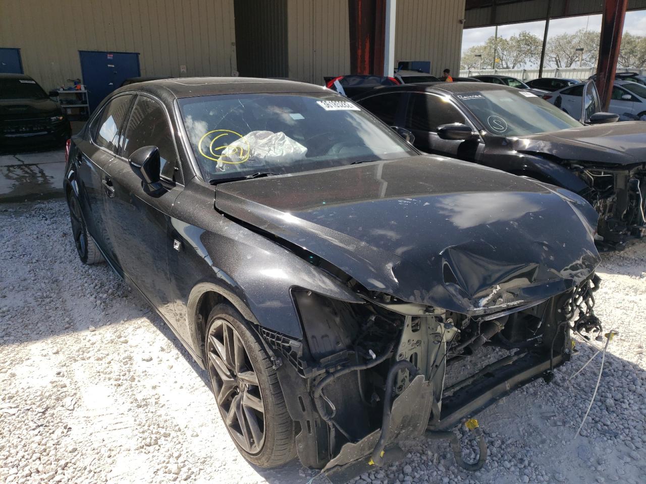 LEXUS IS 2018 with VIN JTHBA1D25J5079787 - Photo from auction