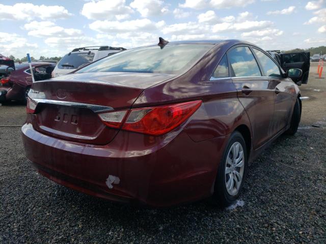 Photo 4 from auction – 2011 HYUNDAI SONATA GLS with VIN 5NPEB4AC0BH094774