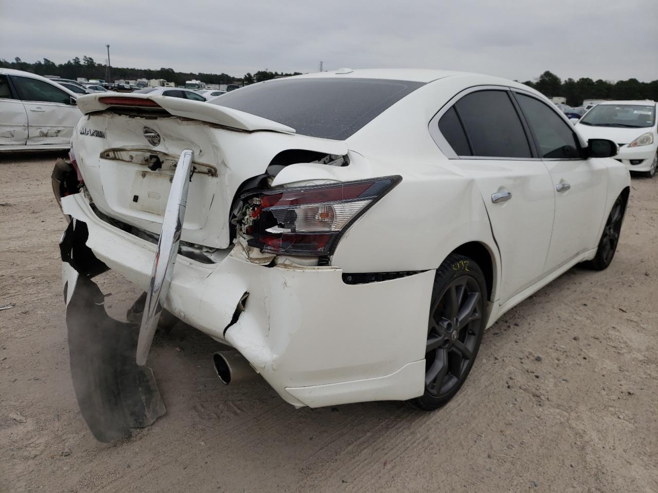 Photo 4 from auction – 2013 NISSAN MAXIMA S with VIN 1N4AA5AP9DC843621