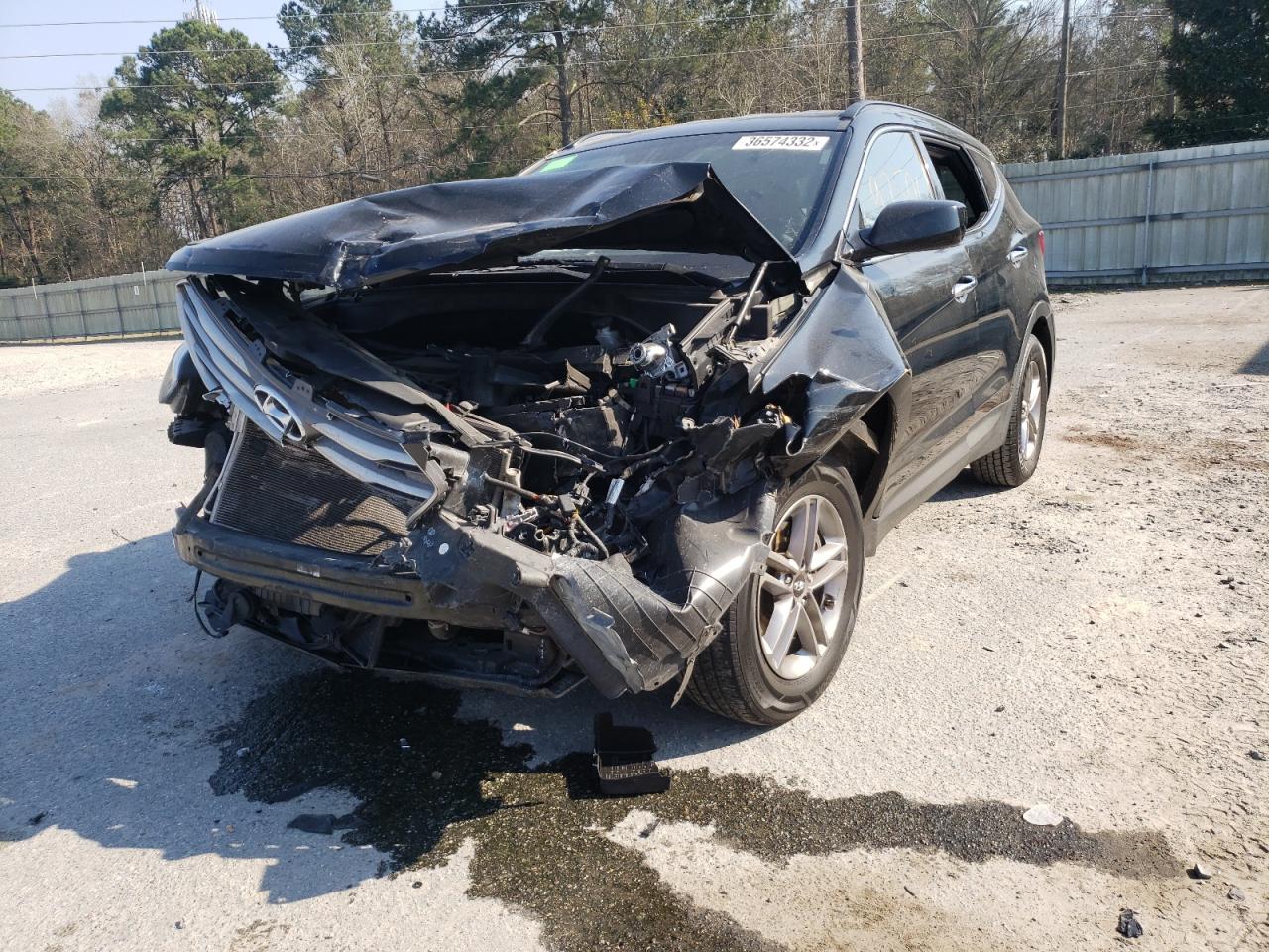 Photo 2 from auction – 2017 HYUNDAI SANTA FE S with VIN 5NMZU3LB1HH025673