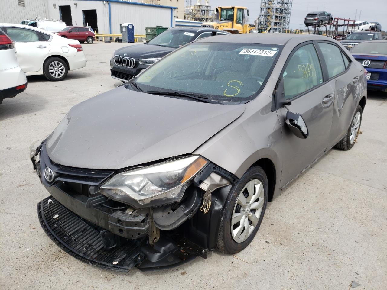 Photo 2 from auction – 2016 TOYOTA COROLLA L with VIN 5YFBURHE2GP370433