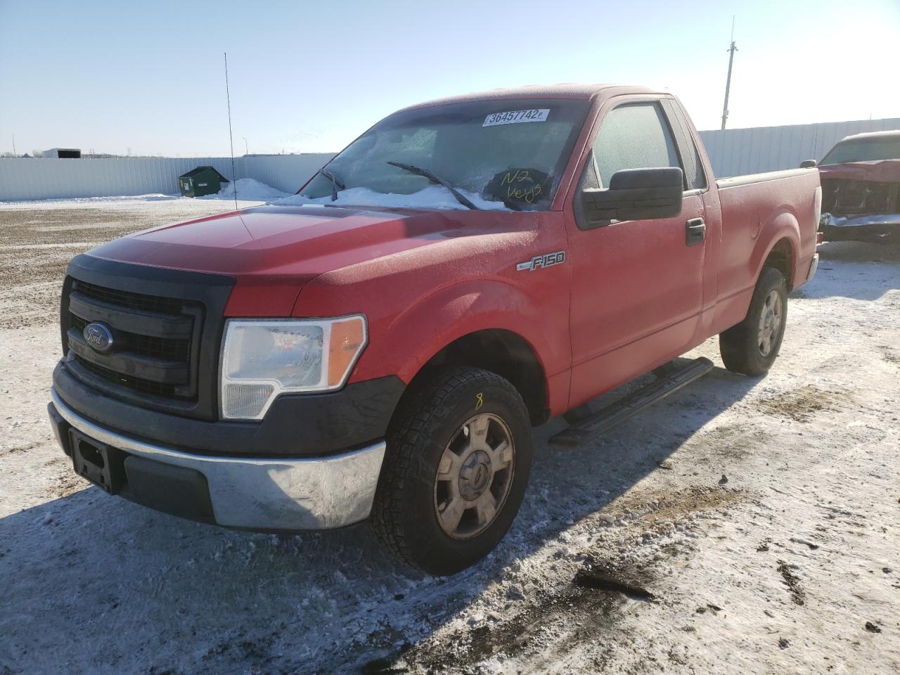 Photo 2 from auction – 2014 FORD F150 with VIN 1FTMF1CM9EKD54485