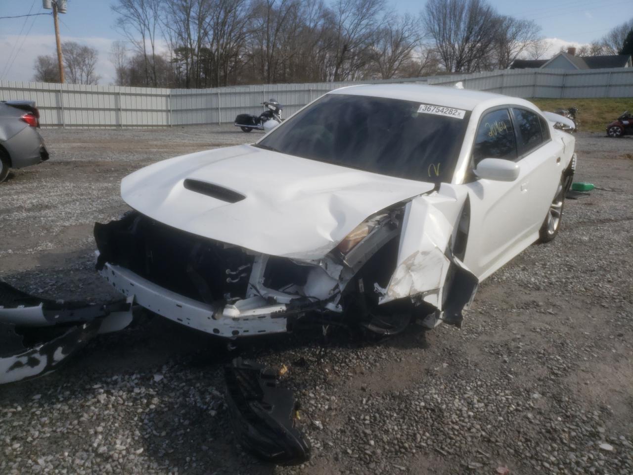 Photo 2 from auction – 2021 DODGE CHARGER R/ with VIN 2C3CDXCT7MH598321