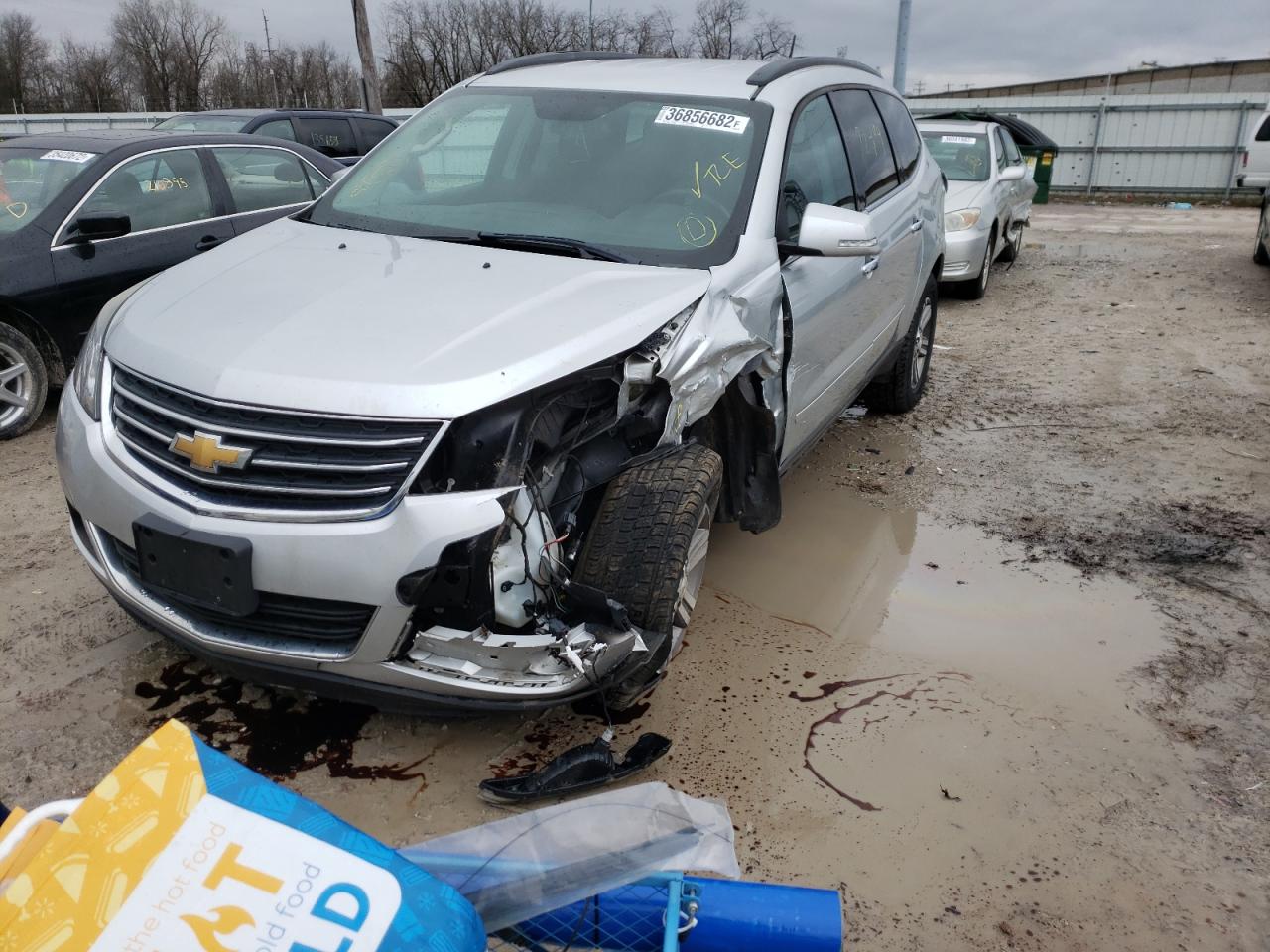 Photo 2 from auction – 2016 CHEVROLET TRAVERSE L with VIN 1GNKRGKD8GJ345621