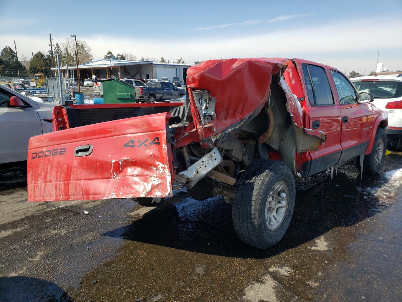 Photo 4 from auction – 2001 DODGE DAKOTA QUA with VIN 1B7GG2ANX1S187463