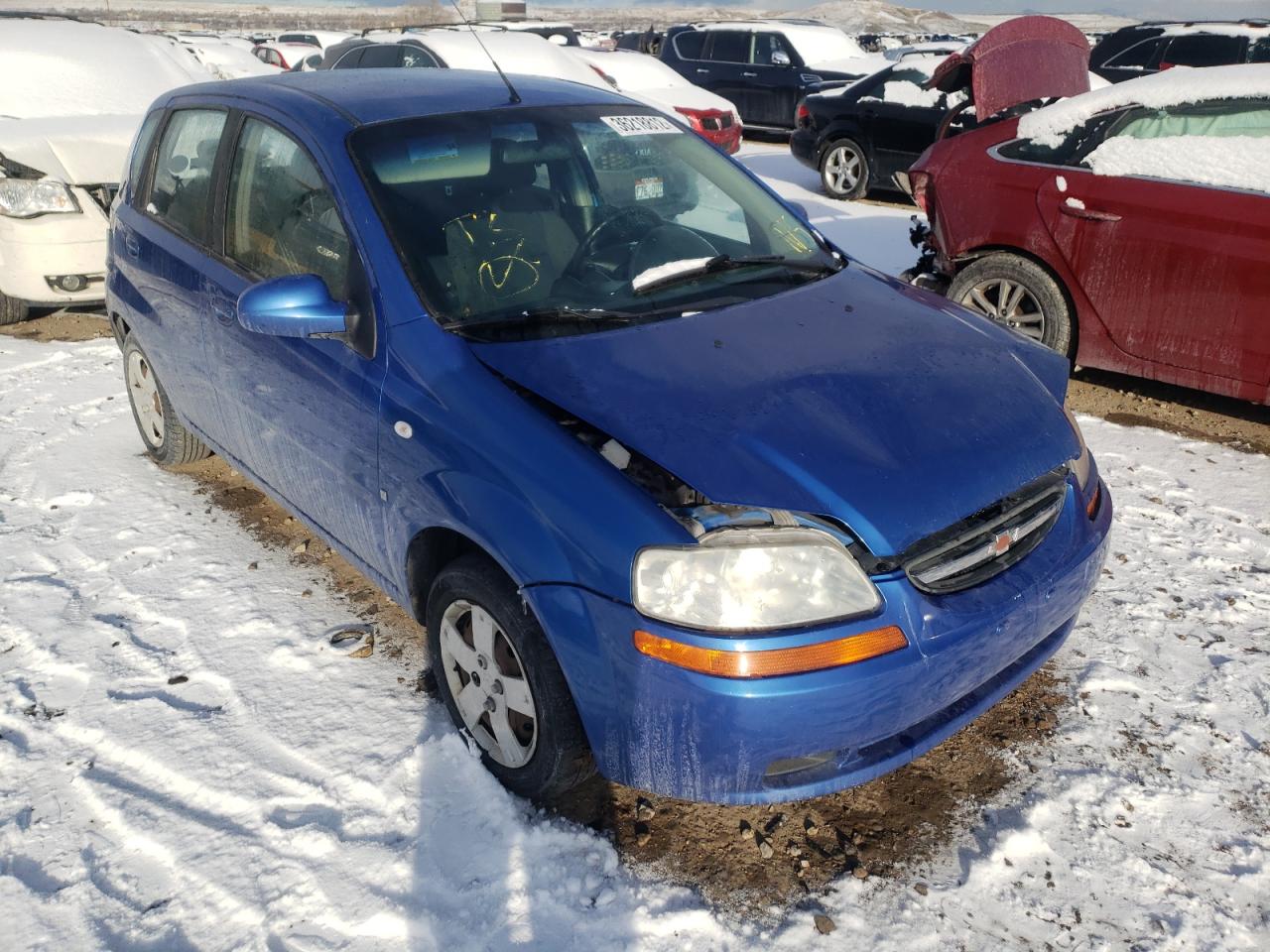 CHEVROLET AVEO BASE 2008 con VIN KL1TD66608B252175 - Foto de la subasta