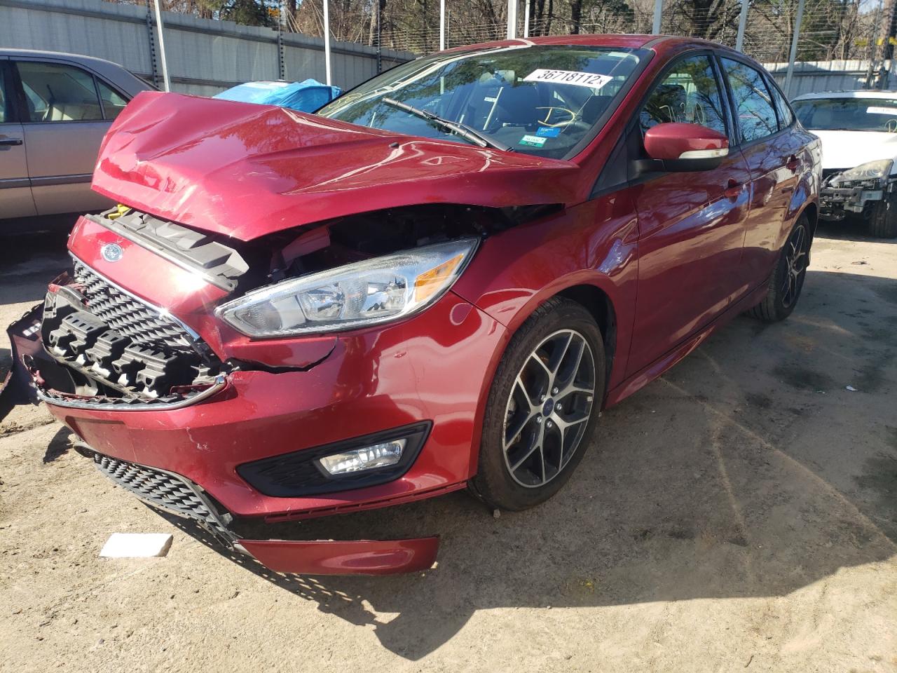 Photo 2 from auction – 2015 FORD FOCUS SE with VIN 1FADP3F2XFL304005