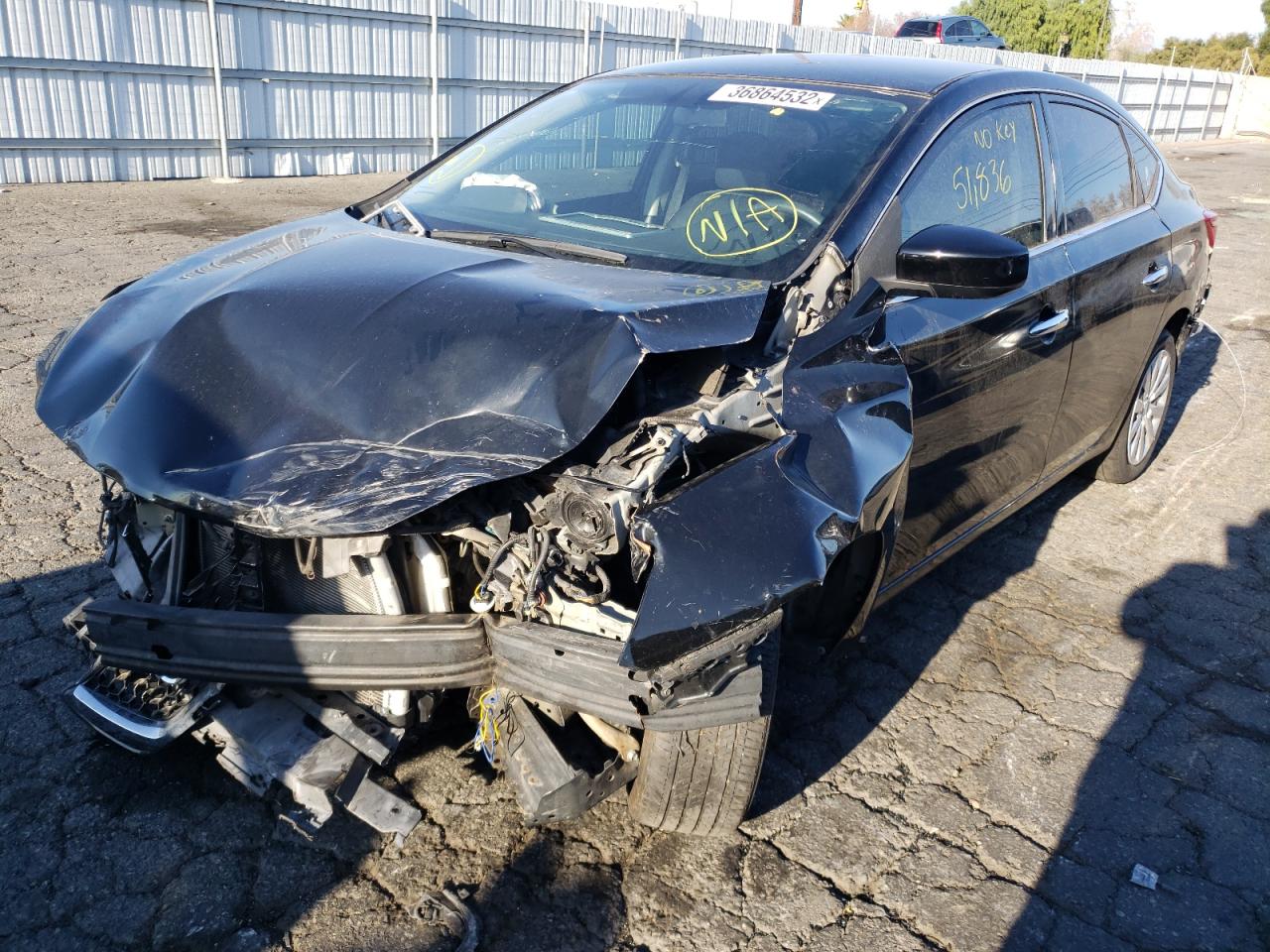 Photo 2 from auction – 2017 NISSAN SENTRA S with VIN 3N1AB7AP4HY283624
