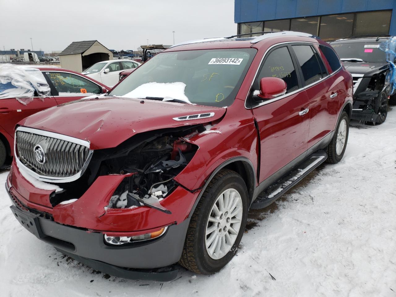 Photo 2 from auction – 2012 BUICK ENCLAVE with VIN 5GAKRCED4CJ299147
