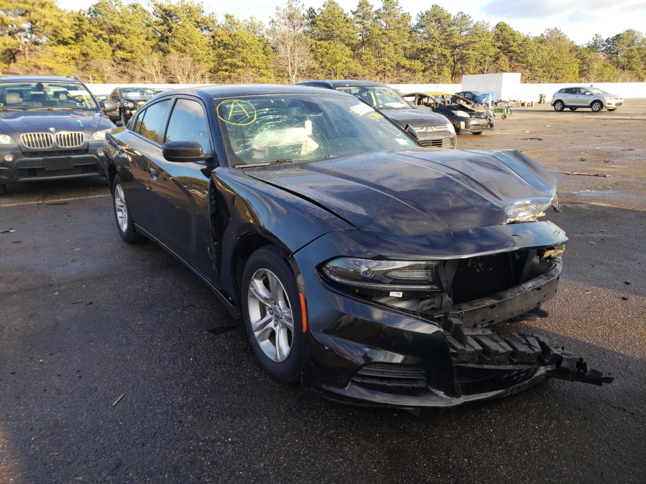 DODGE CHARGER SE 2015 with VIN 2C3CDXBG6FH878965 - Photo from auction