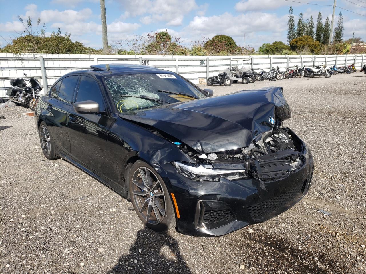 BMW M340I 2021 with VIN 3MW5U7J07M8B51945 - Photo from auction
