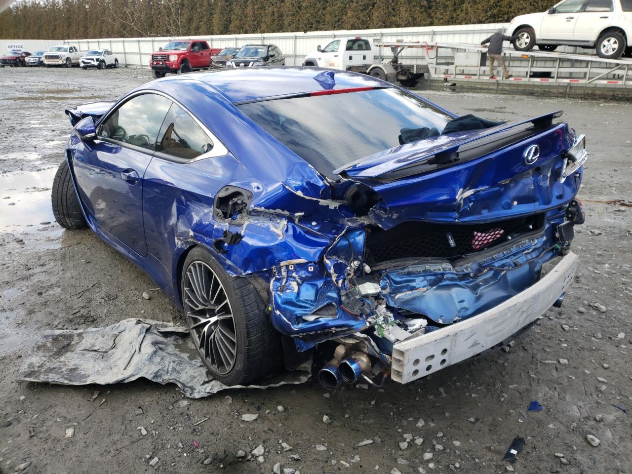 Photo 3 from auction – 2015 LEXUS RC-F with VIN JTHHP5BC9F5002648