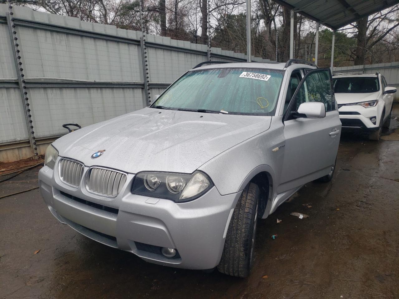 Photo 2 from auction – 2008 BMW X3 3.0SI with VIN WBXPC93408WJ06050