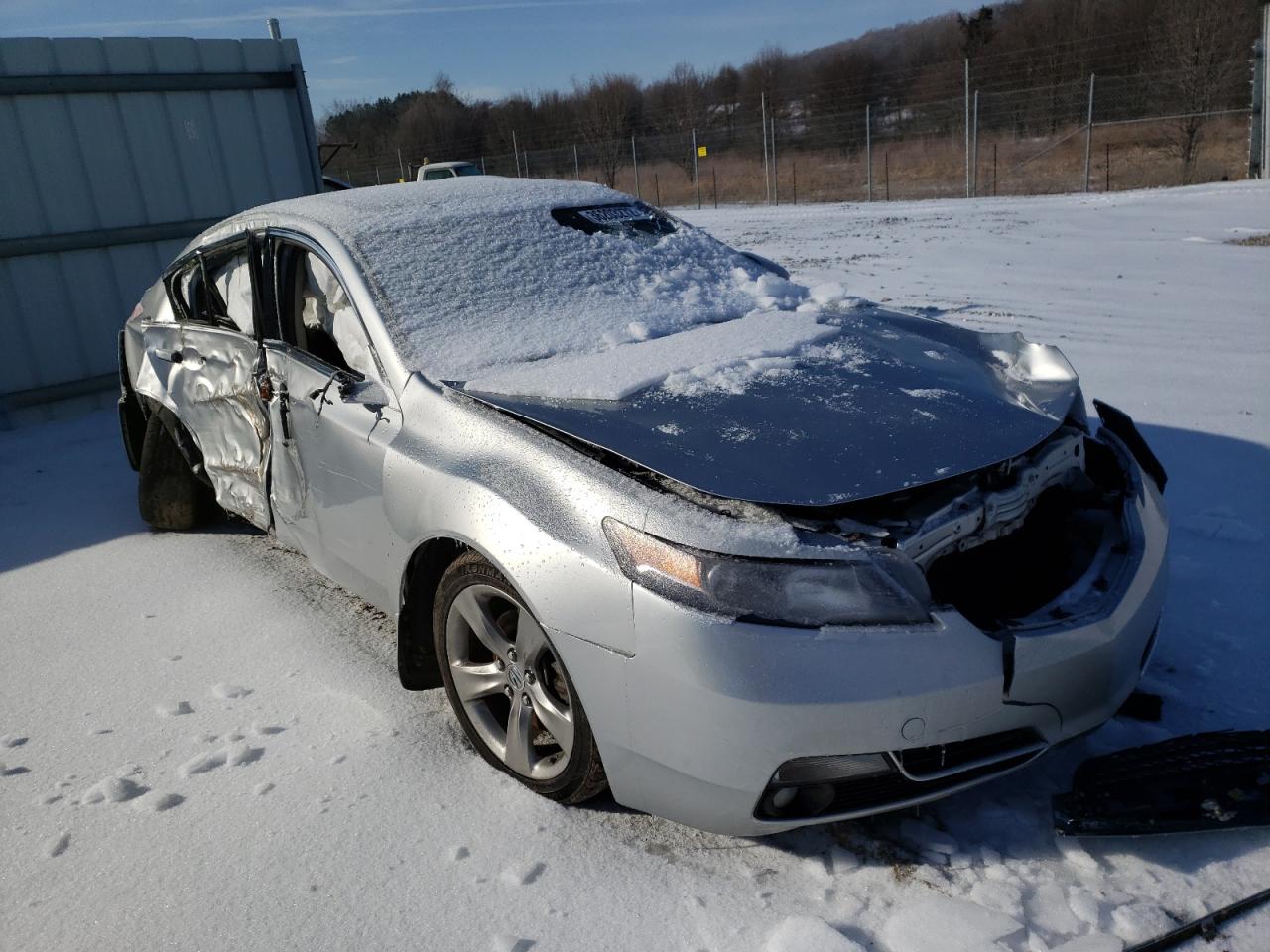 ACURA TL 2012 with VIN 19UUA8F75CA034789 - Photo from auction