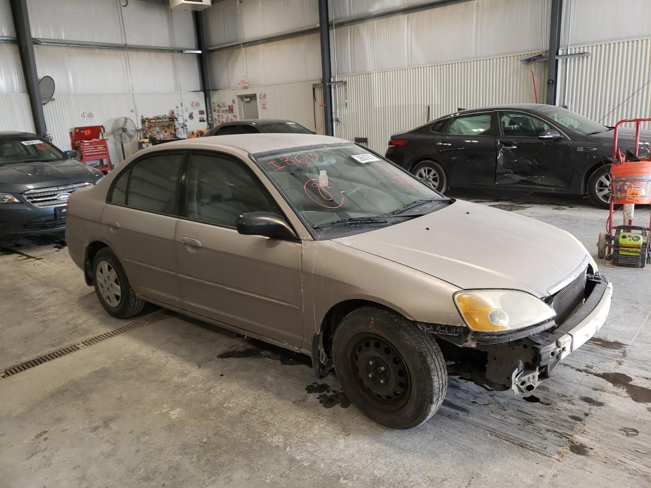 Photo 1 from auction – 2003 HONDA CIVIC LX with VIN 2HGES16573H550287