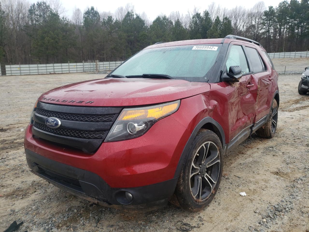 Photo 2 from auction – 2015 FORD EXPLORER S with VIN 1FM5K8GT5FGA83743