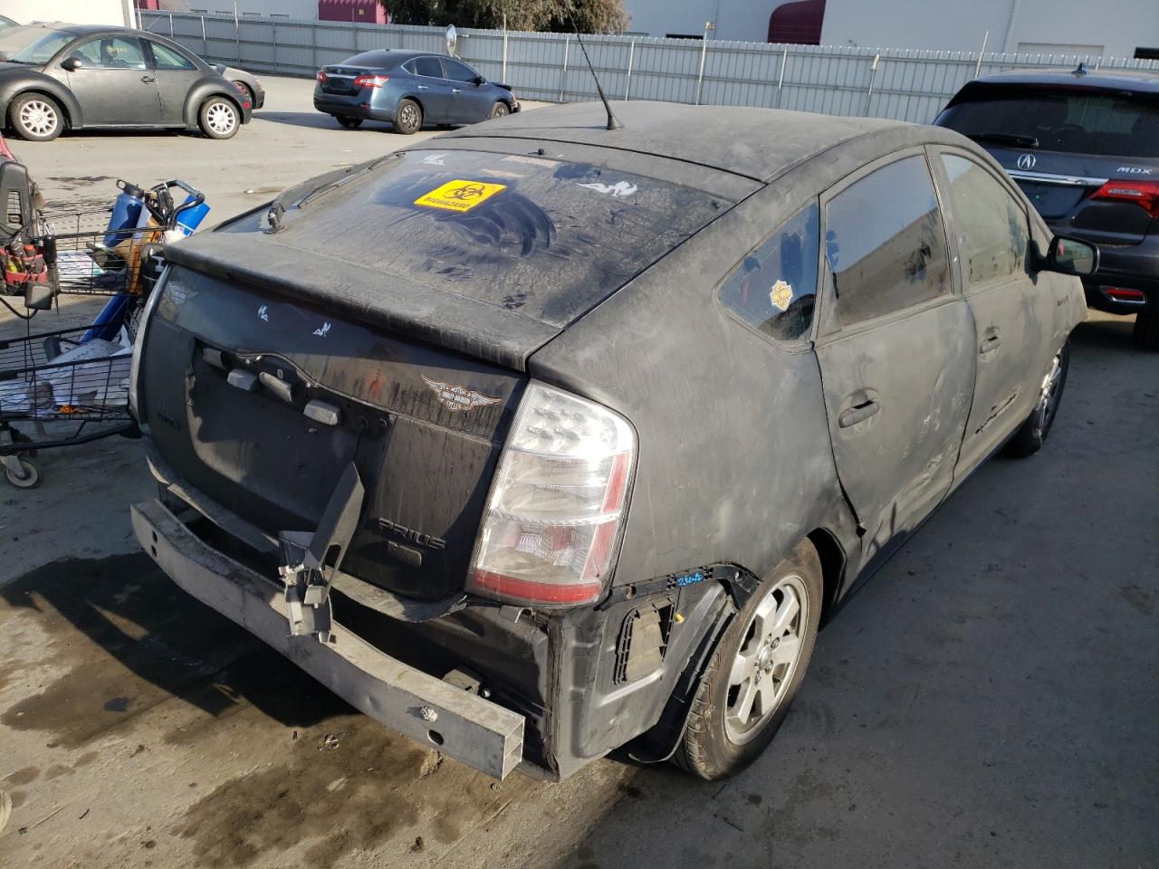 Photo 4 from auction – 2007 TOYOTA PRIUS with VIN JTDKB20U173261440
