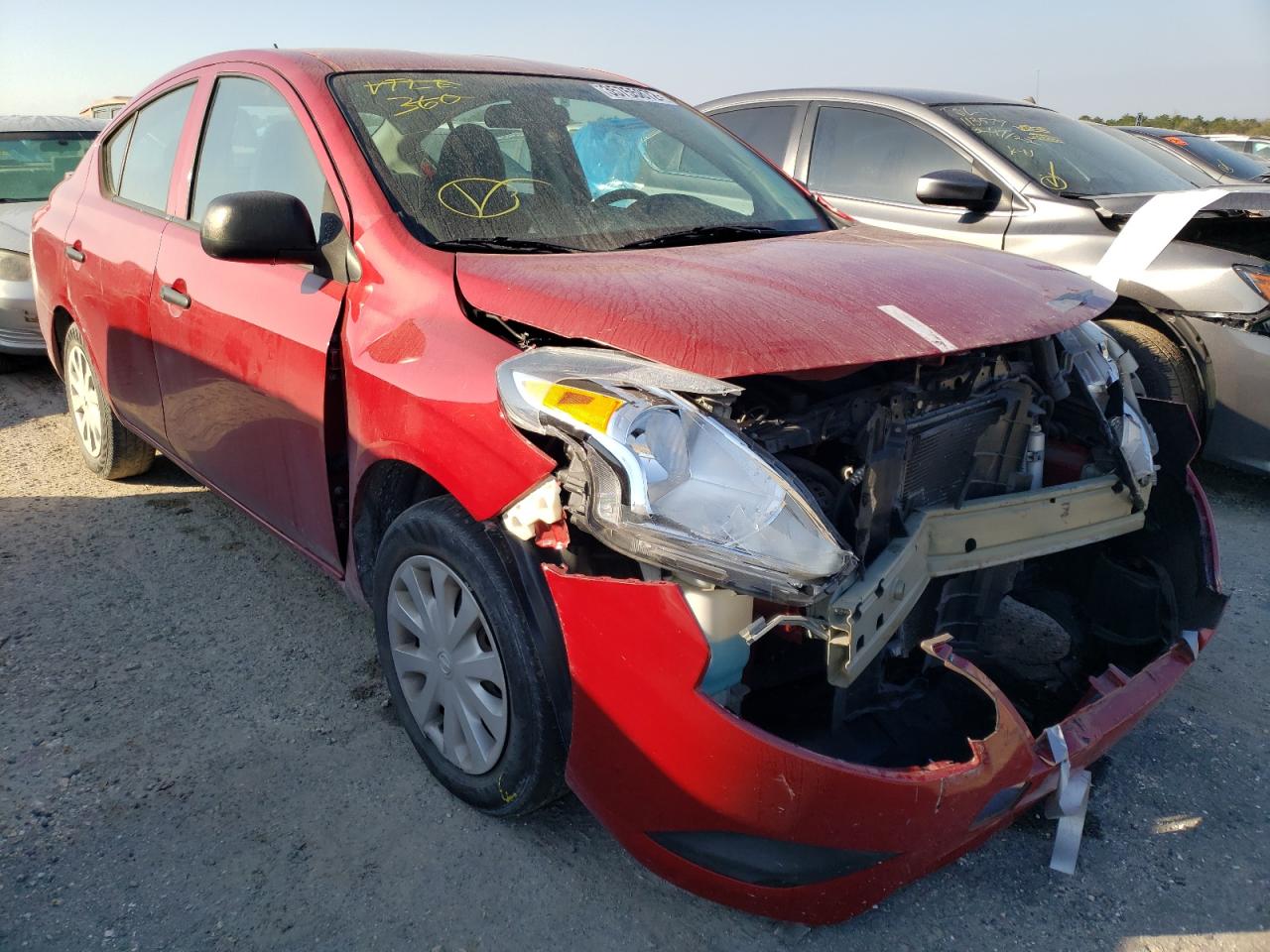 Photo 1 from auction – 2015 NISSAN VERSA S with VIN 3N1CN7AP3FL912963