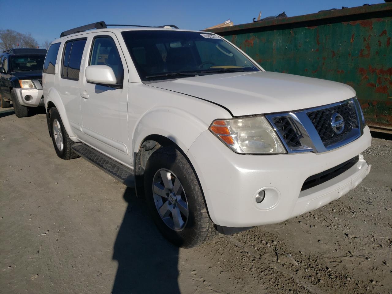 NISSAN PATHFINDER 2008 with VIN 5N1AR18B58C635288 - Photo from auction