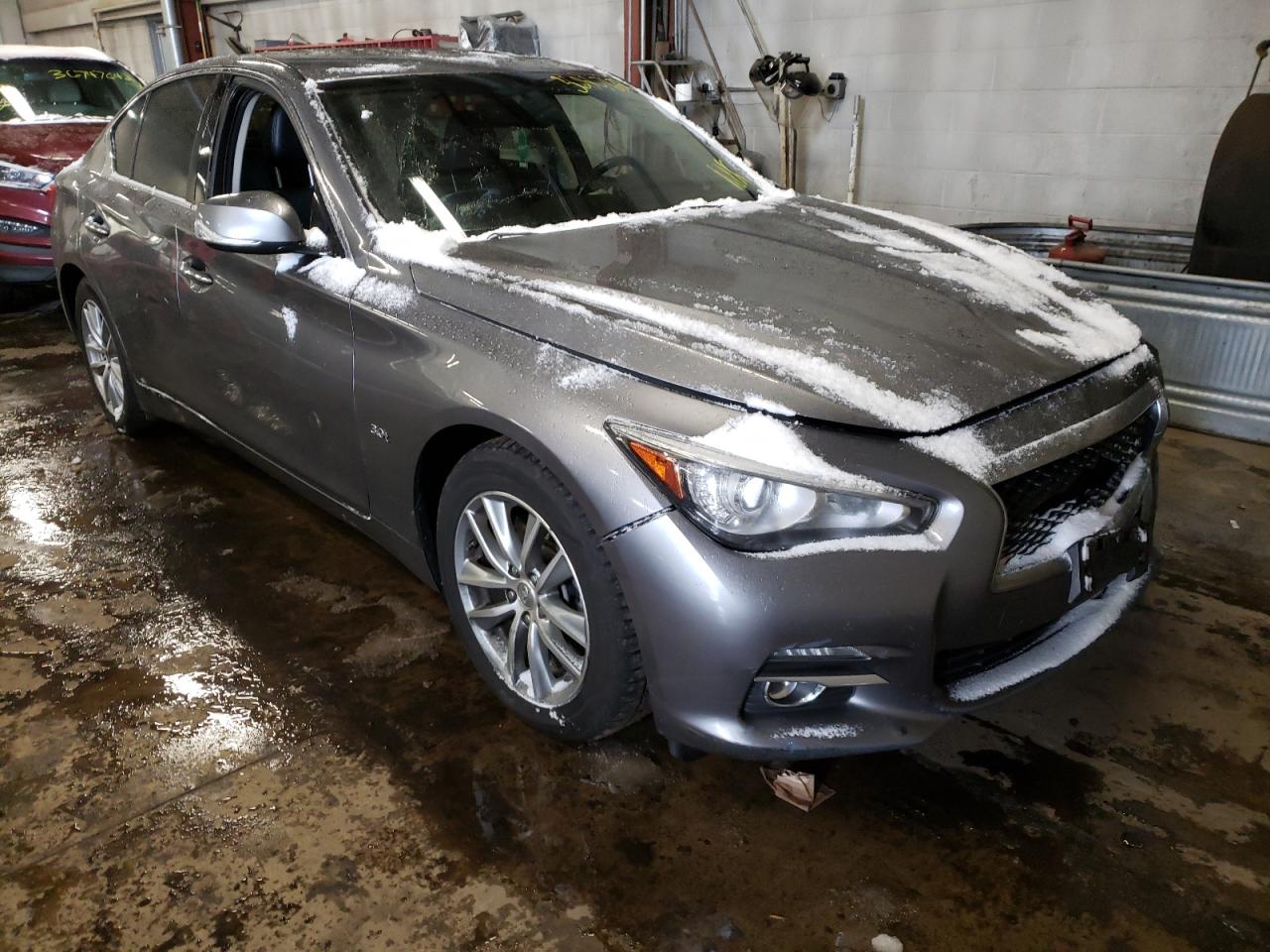INFINITI Q50 PREMIU 2017 with VIN JN1EV7AR0HM840140 - Photo from auction