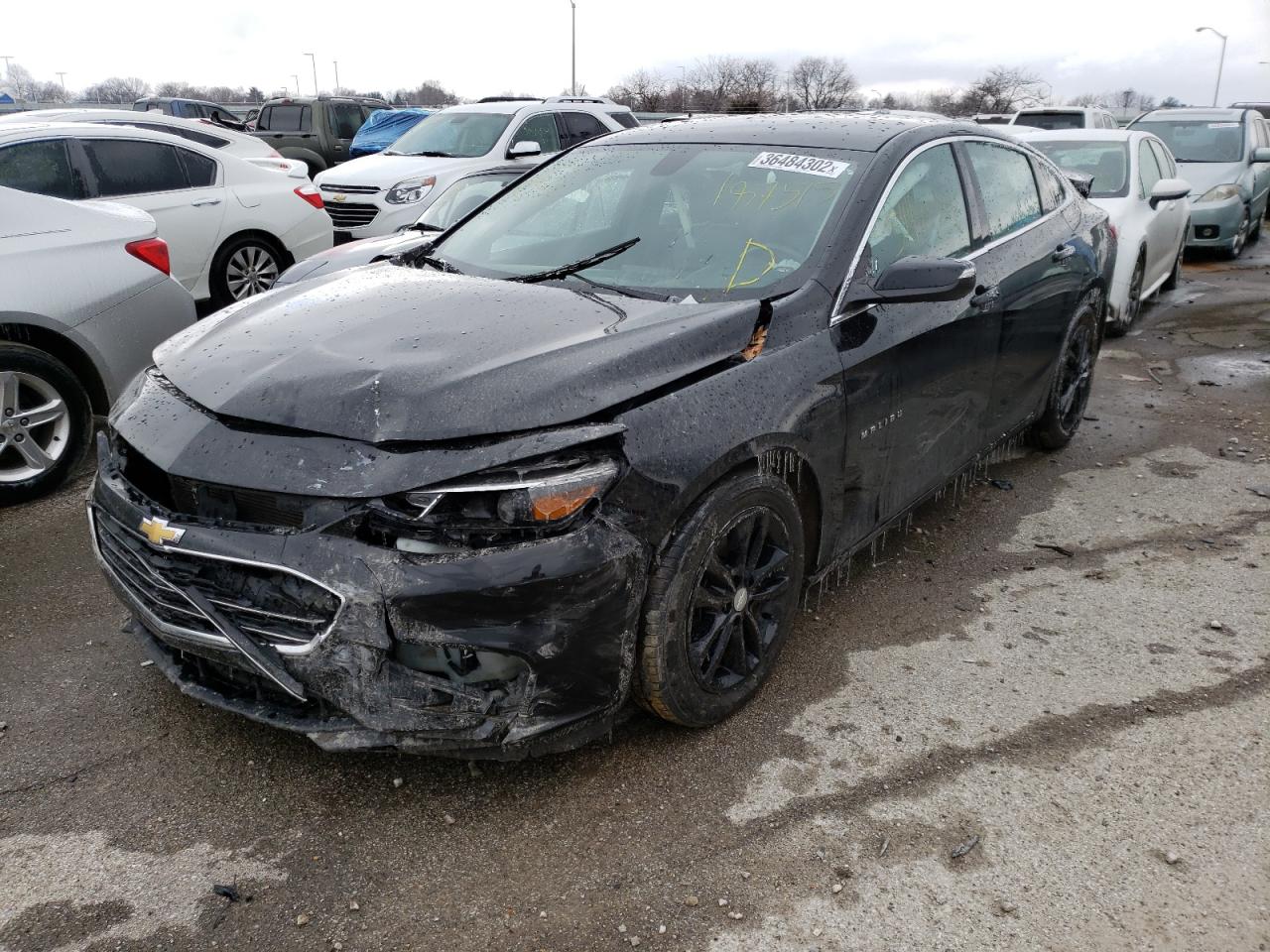Photo 2 from auction – 2018 CHEVROLET MALIBU LT with VIN 1G1ZD5ST1JF187515