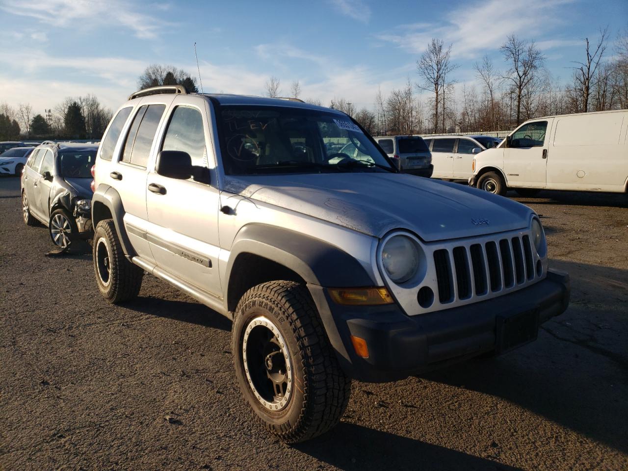 JEEP LIBERTY SP 2007 with VIN 1J4GL48K57W630701 - Photo from auction