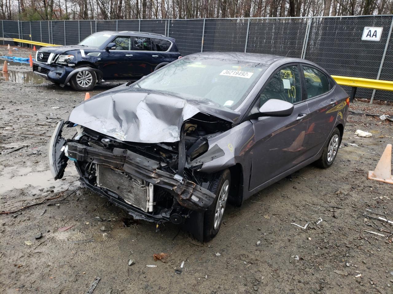 Photo 2 from auction – 2016 HYUNDAI ACCENT SE with VIN KMHCT4AE3GU103255