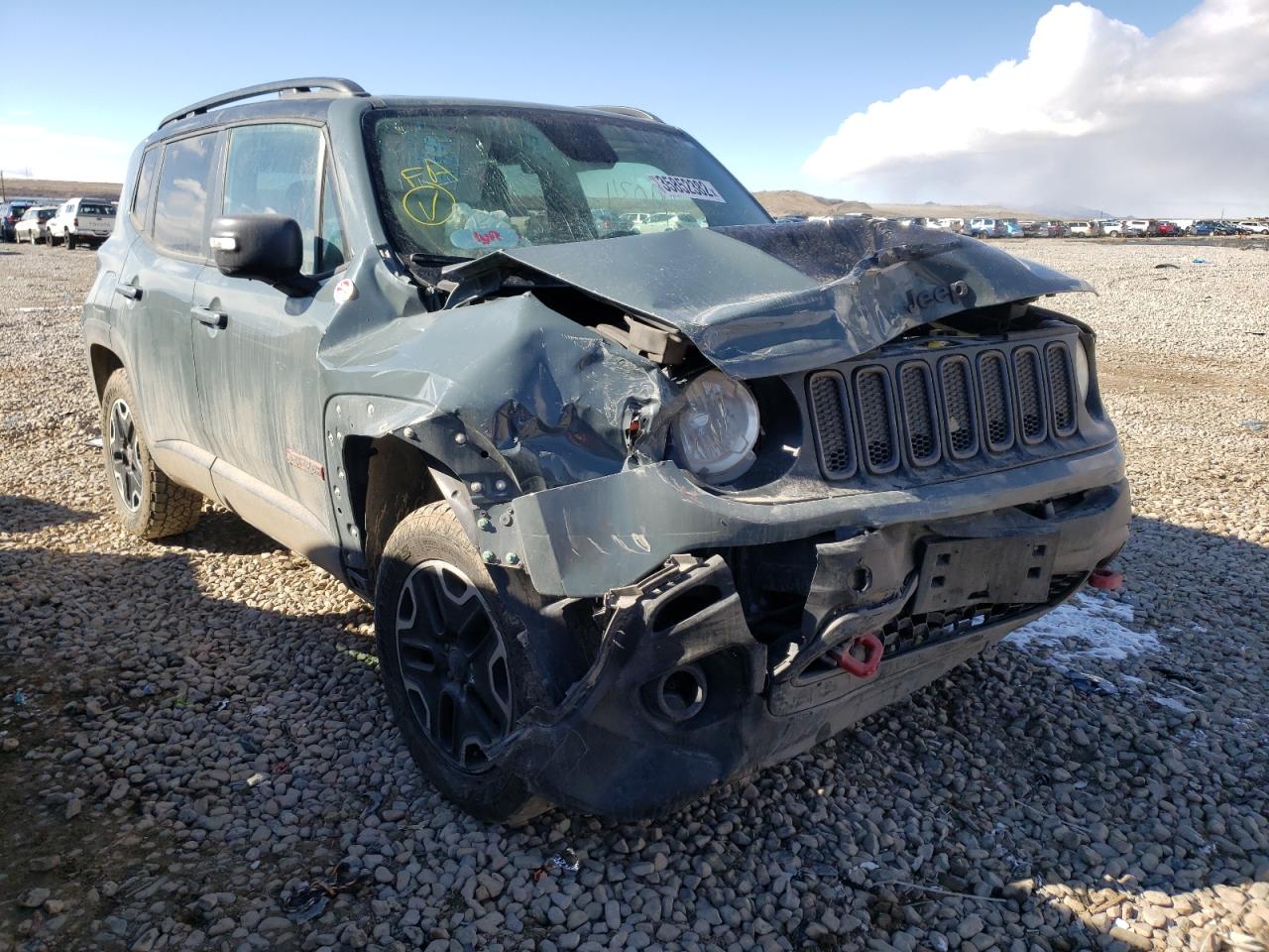 JEEP RENEGADE T 2016 with VIN ZACCJBCT6GPD41354 - Photo from auction