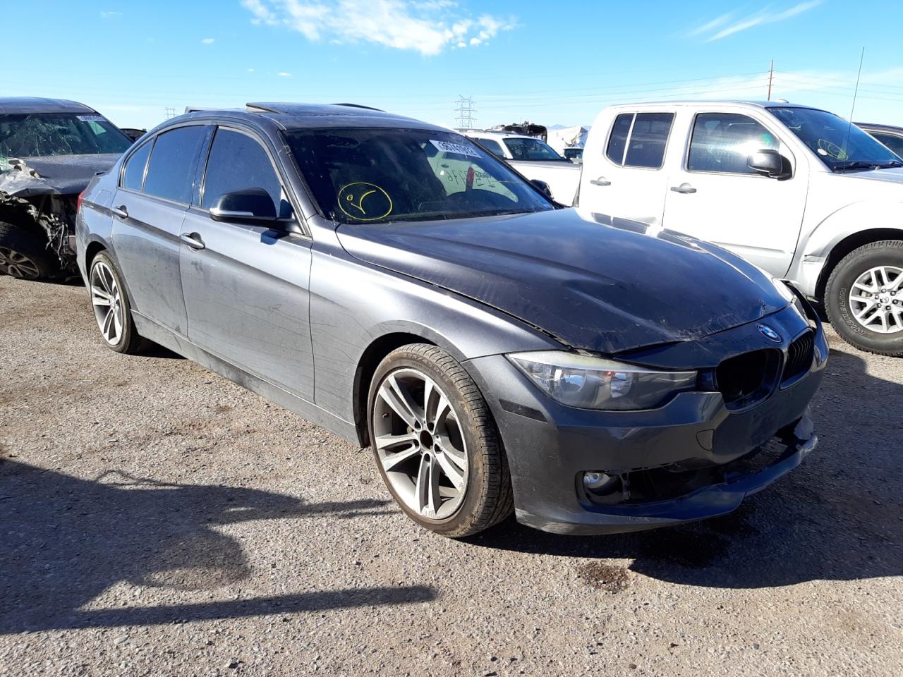 BMW 328 I 2012 with VIN WBA3A5C56CF258021 - Photo from auction