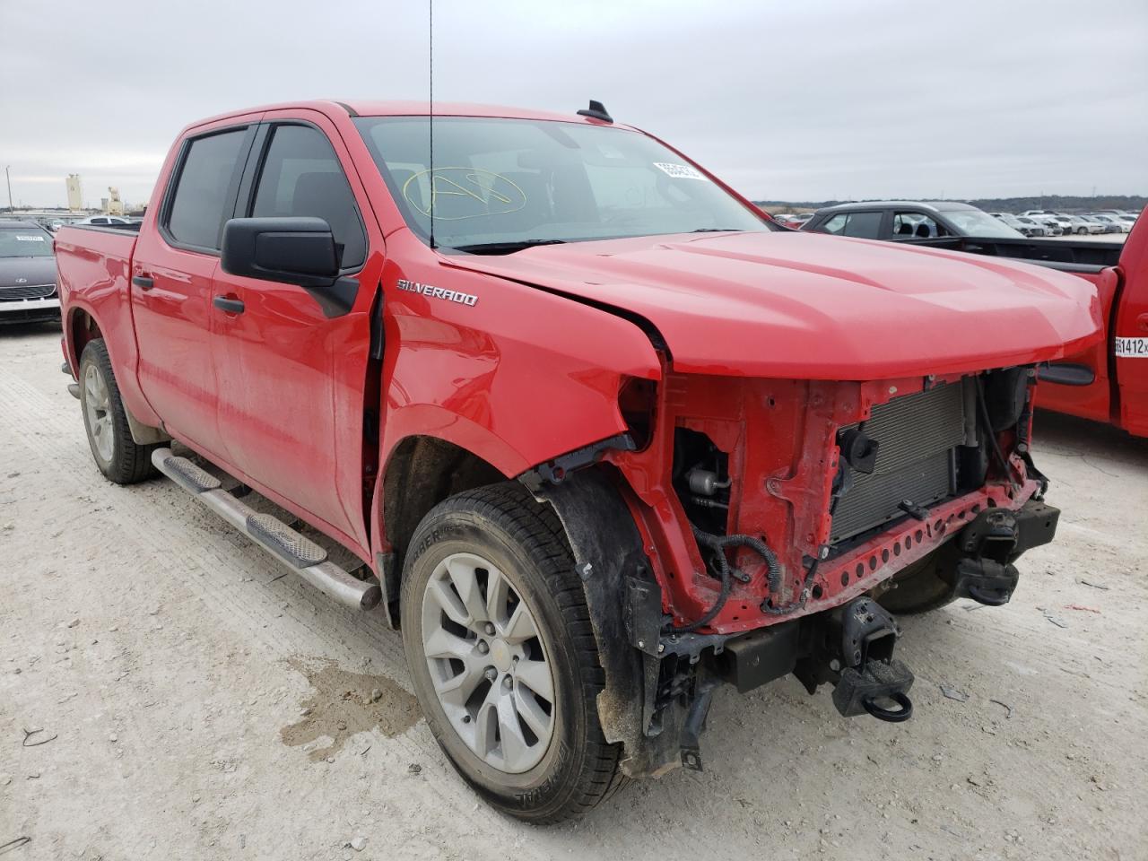 CHEVROLET SILVERADO 2020 with VIN 1GCPWBEH9LZ161664 - Photo from auction