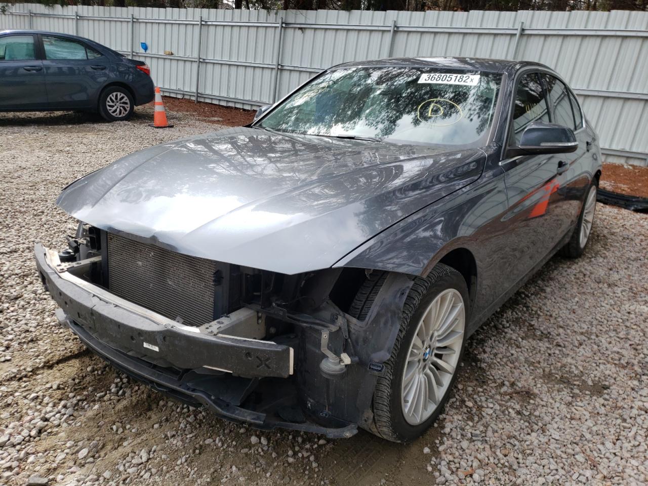 Photo 2 from auction – 2015 BMW 328 I with VIN WBA3A5G54FNS86713
