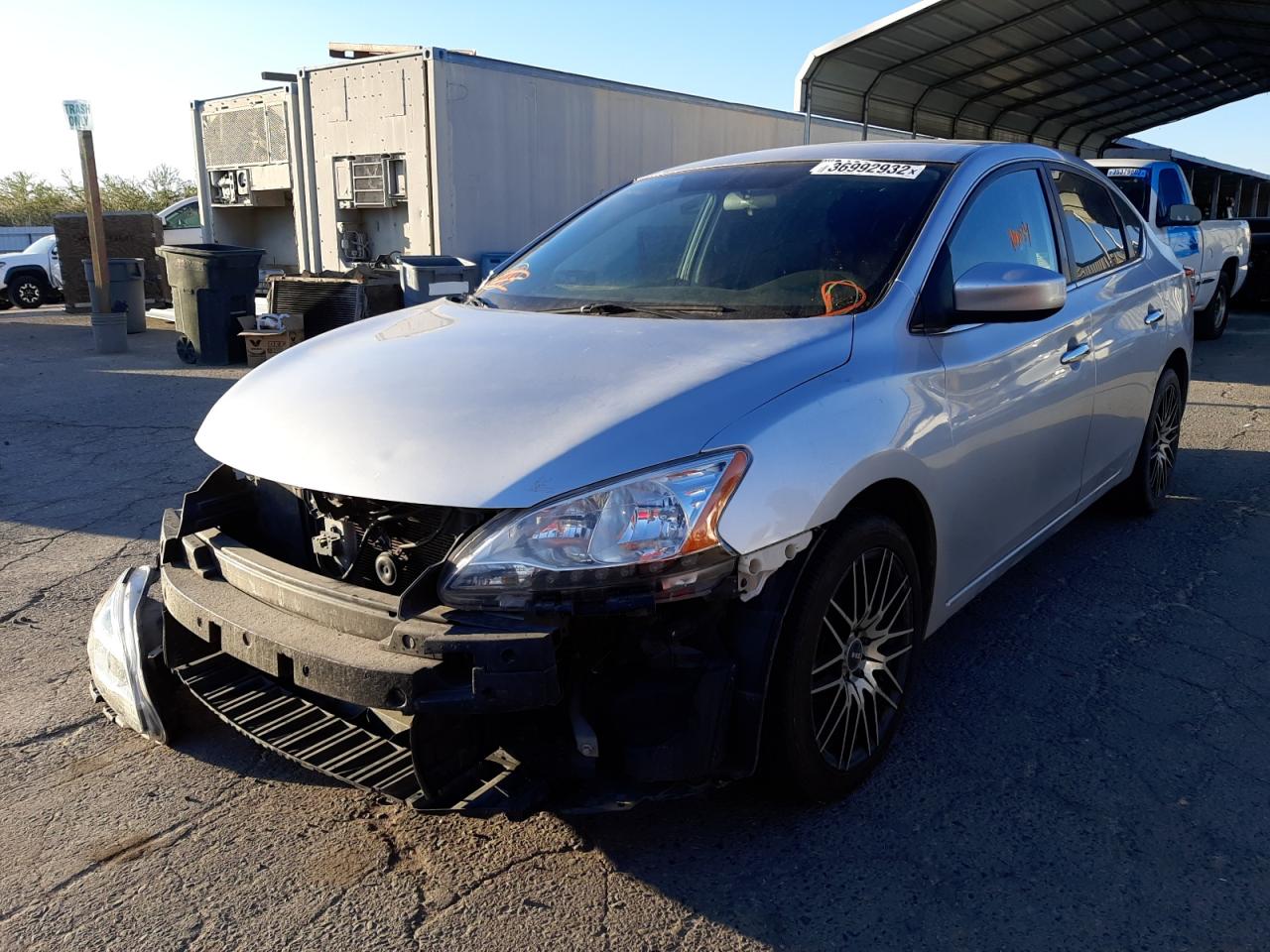 Photo 2 from auction – 2015 NISSAN SENTRA S with VIN 3N1AB7AP1FY297008
