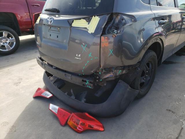 Photo 9 from auction – 2013 TOYOTA RAV4 LE with VIN 2T3BFREV8DW034771