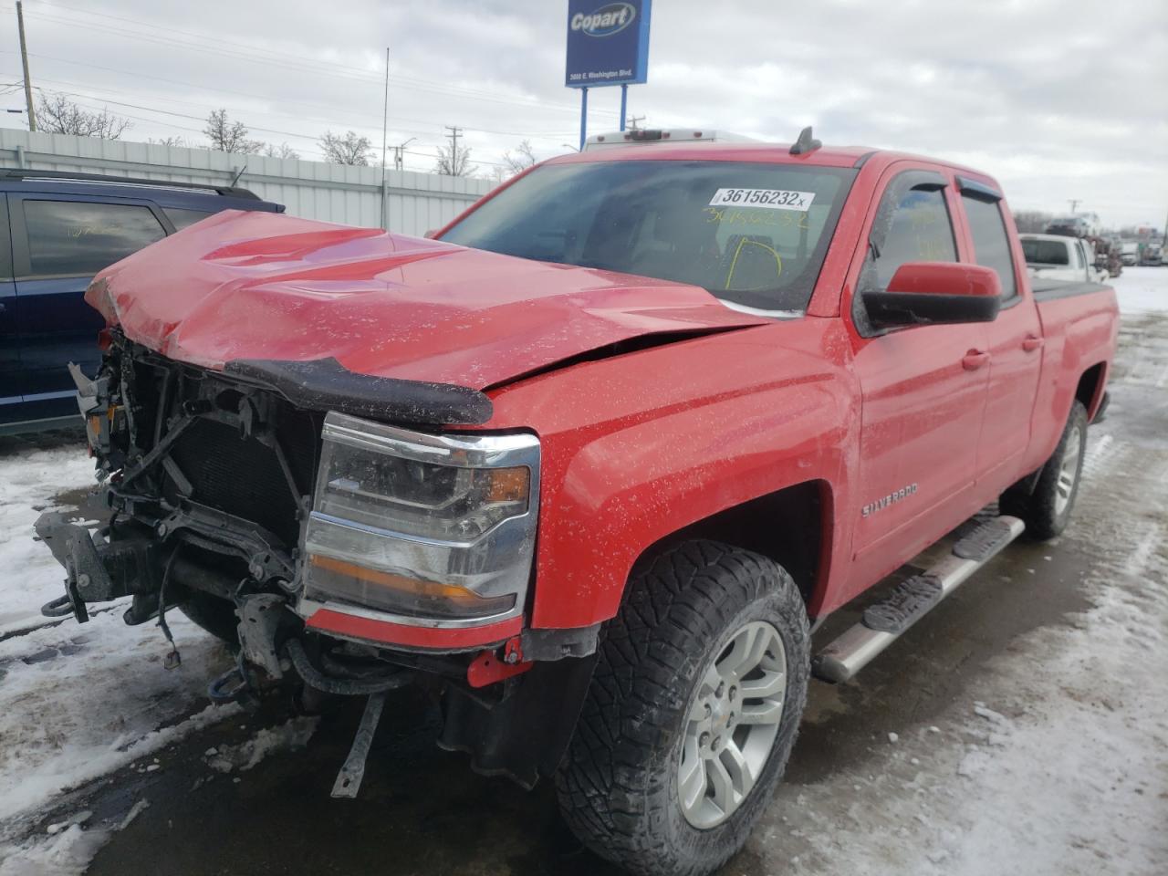 Photo 2 from auction – 2017 CHEVROLET SILVERADO with VIN 1GCVKREC0HZ100565