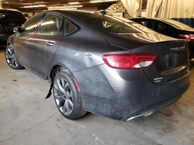 Photo 3 from auction – 2015 CHRYSLER 200 S with VIN 1C3CCCDGXFN615703